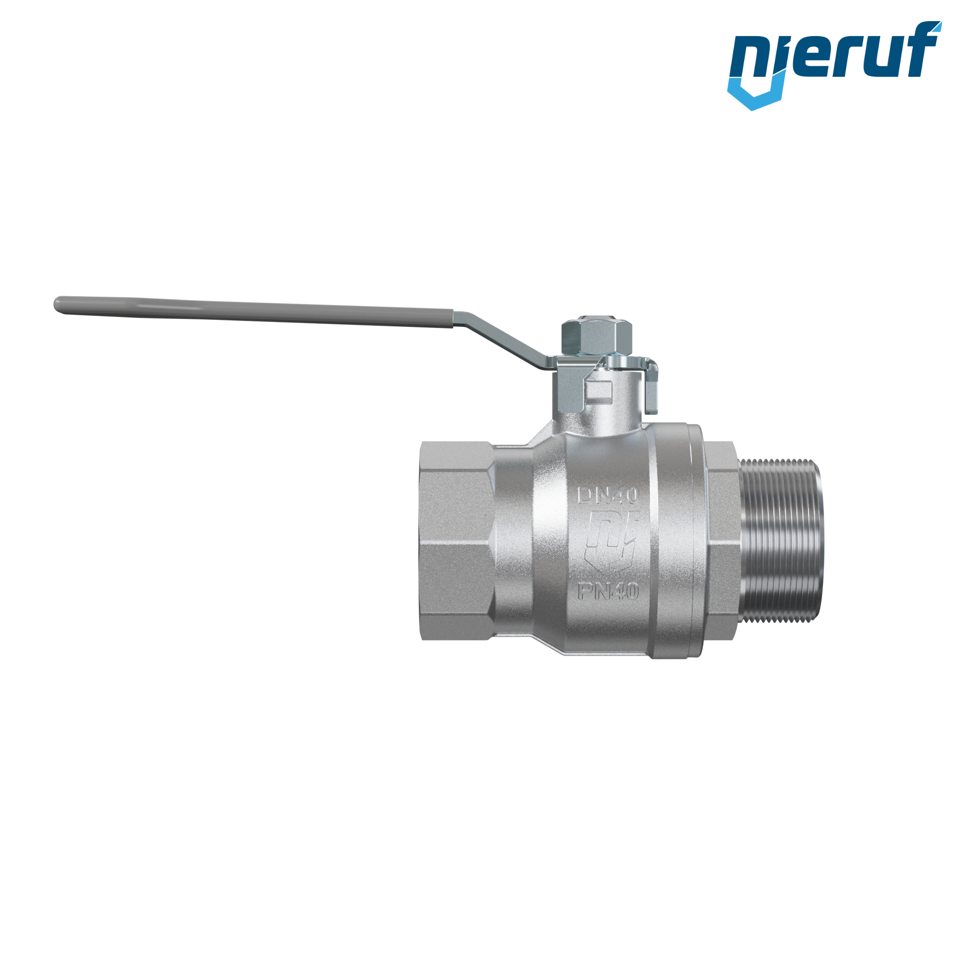 ball valve made of brass DN40 - 1 1/2" inch GK02 female thread