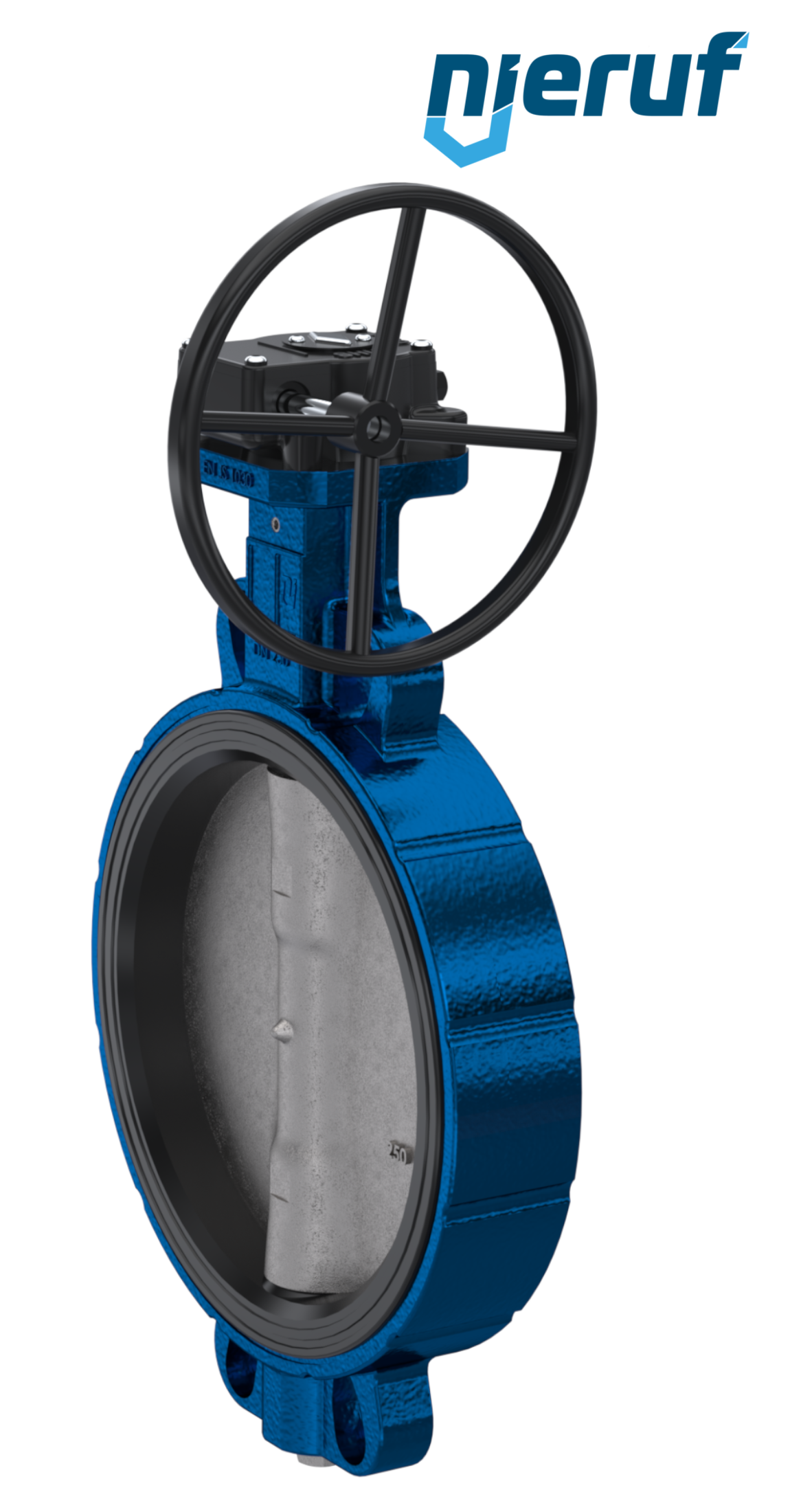 Butterfly valve AK01 DN 300  PN6-PN10-PN16 & ANSI150 FDA Worm gear