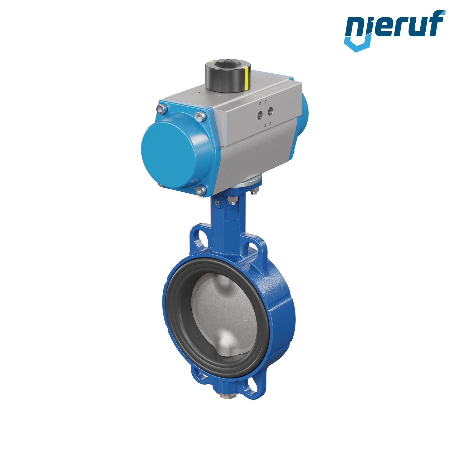 Butterfly valve DN 125 AK01 EPDM DVGW drinking water, WRAS, ACS, W270 pneumatic actuator double acting