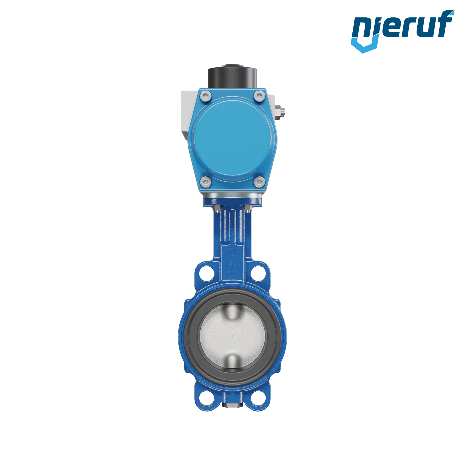 Butterfly valve DN 80 AK01 EPDM DVGW drinking water, WRAS, ACS, W270 pneumatic actuator single acting normally closed