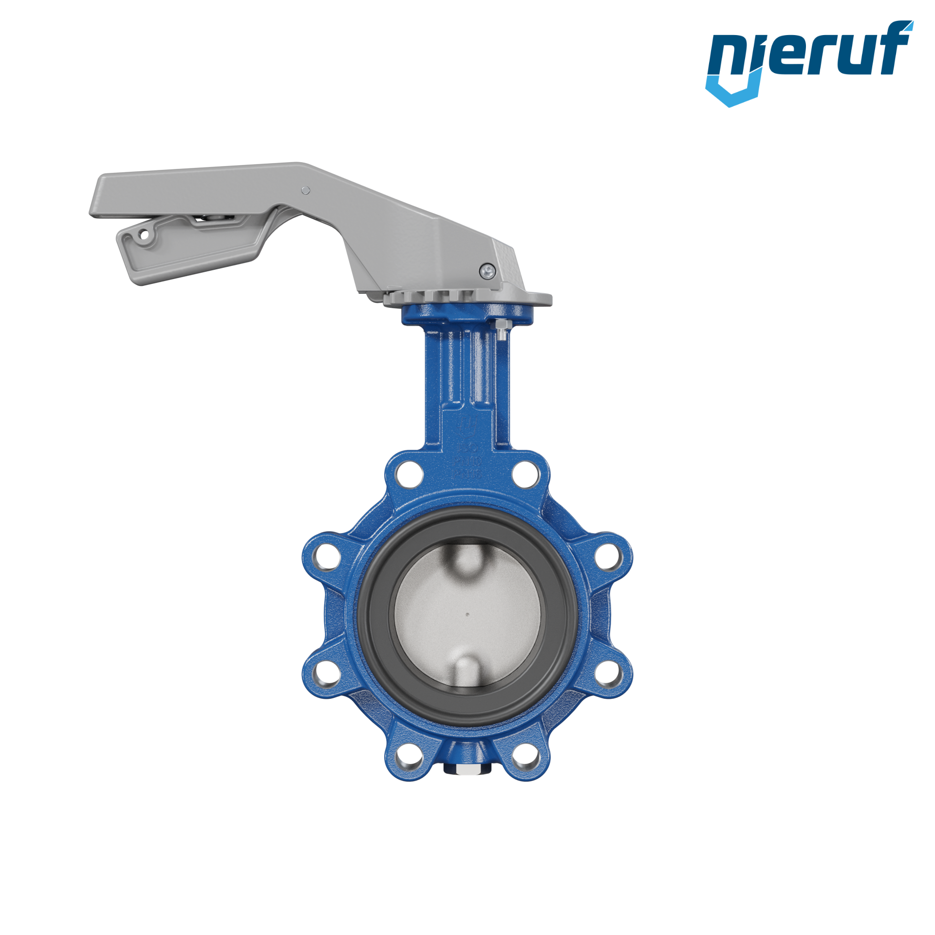 Butterfly valve AK02 DN 80 PN10-PN16 FPM