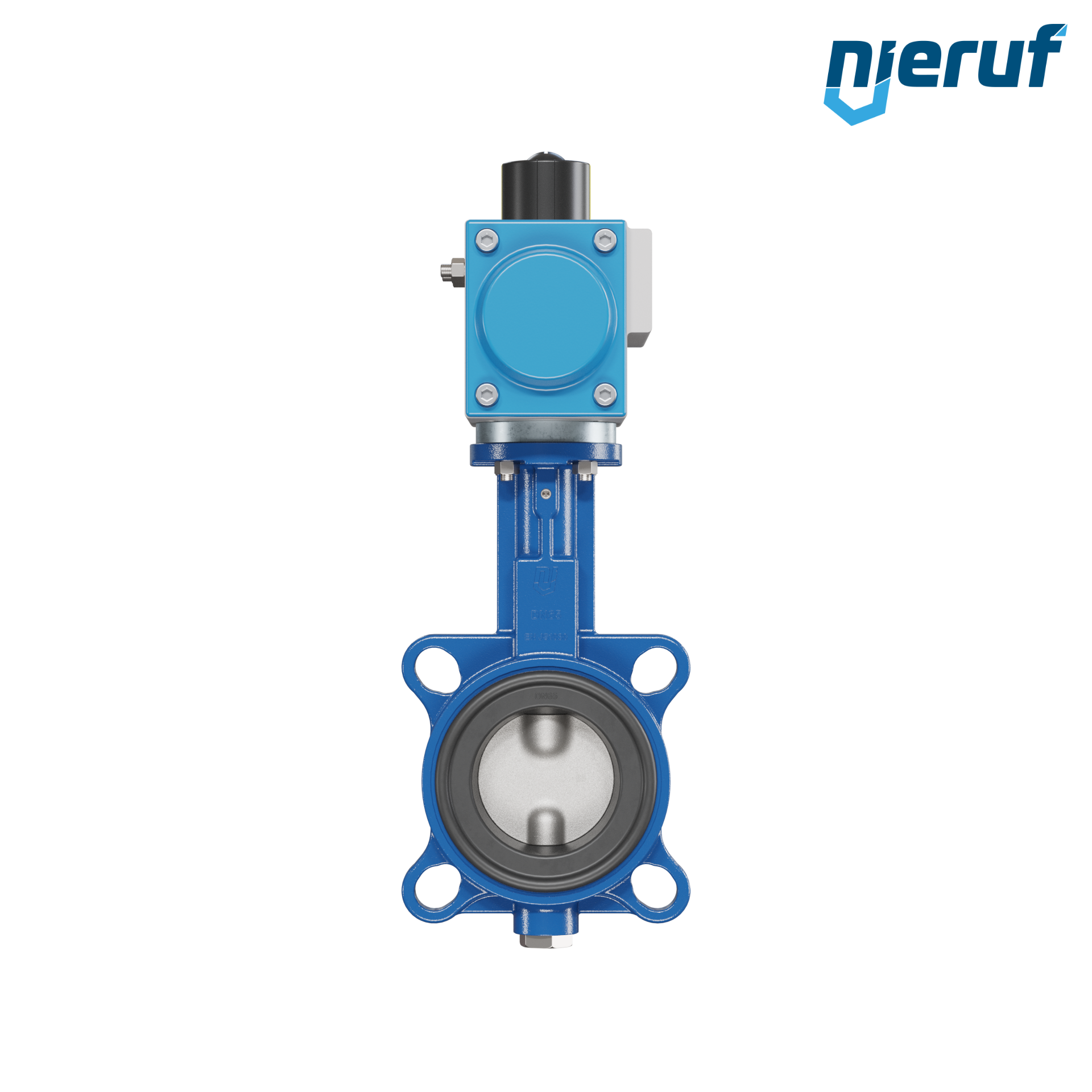 Butterfly valve DN 65 AK01 EPDM DVGW drinking water, WRAS, ACS, W270 pneumatic actuator double acting