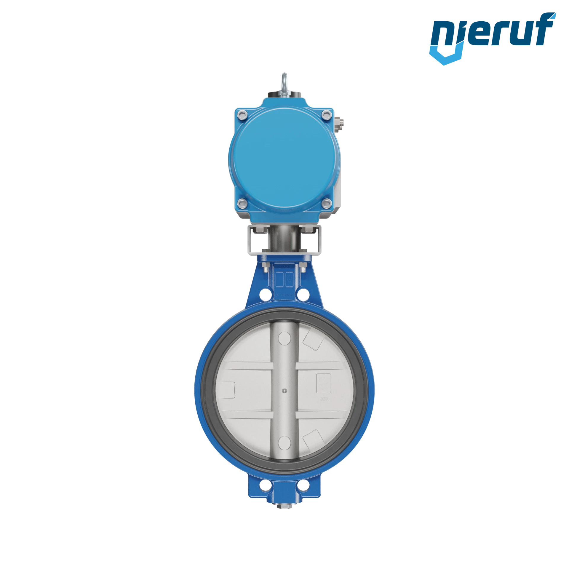 Butterfly valve DN 350 AK01 EPDM high temperature & FDA pneumatic actuator single acting normally closed