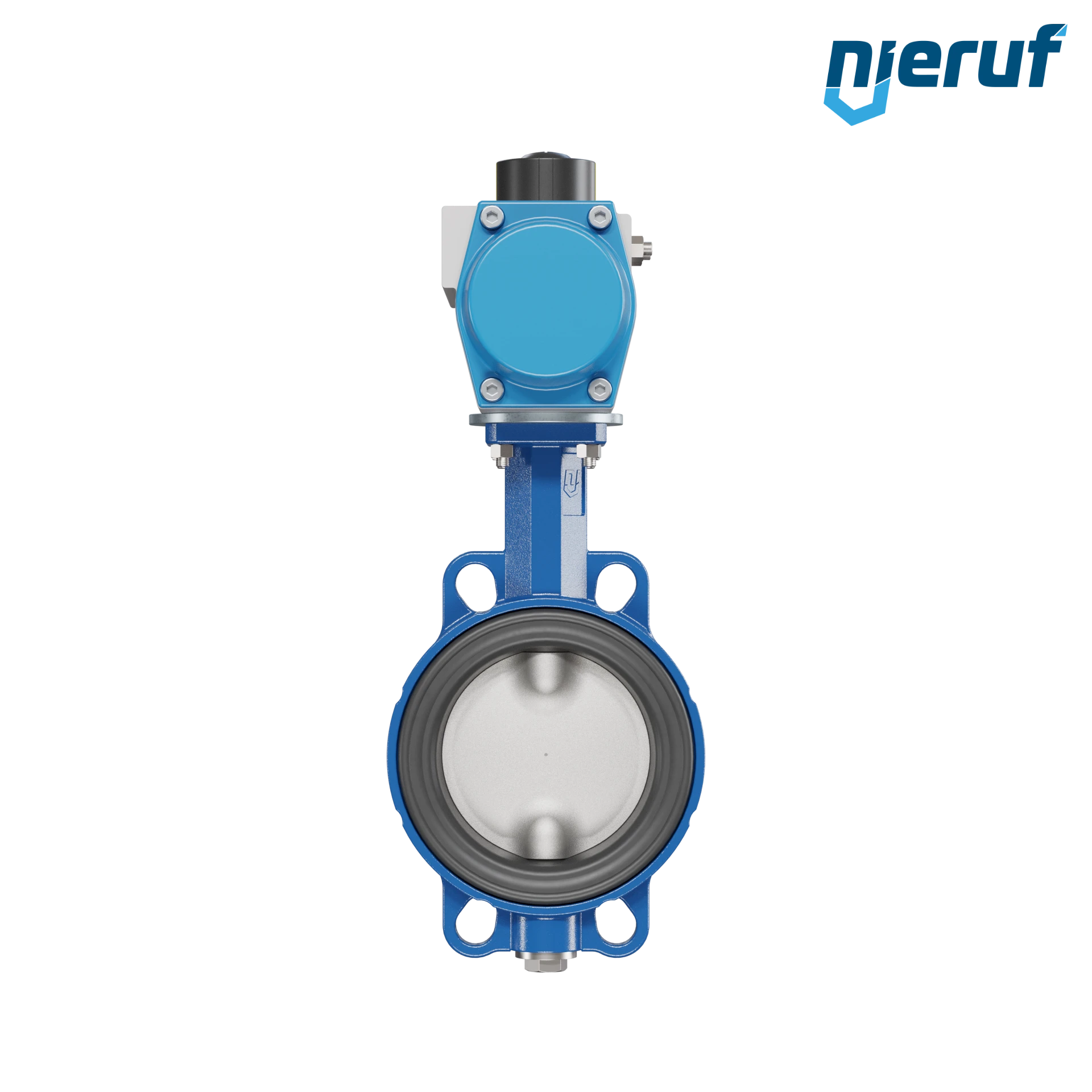 Butterfly valve DN 125 AK01 FPM pneumatic actuator double acting