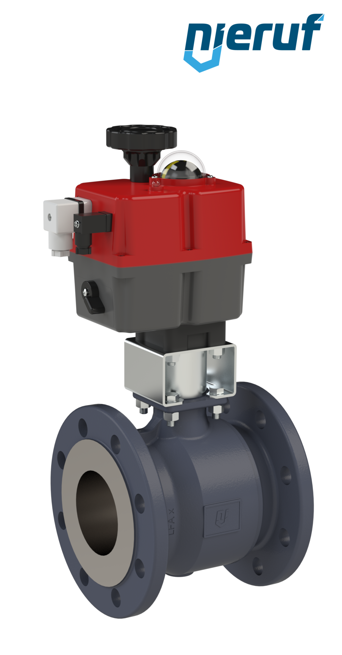 automatic-flange ball valve DN80 - 3" inch EK04 110-240V