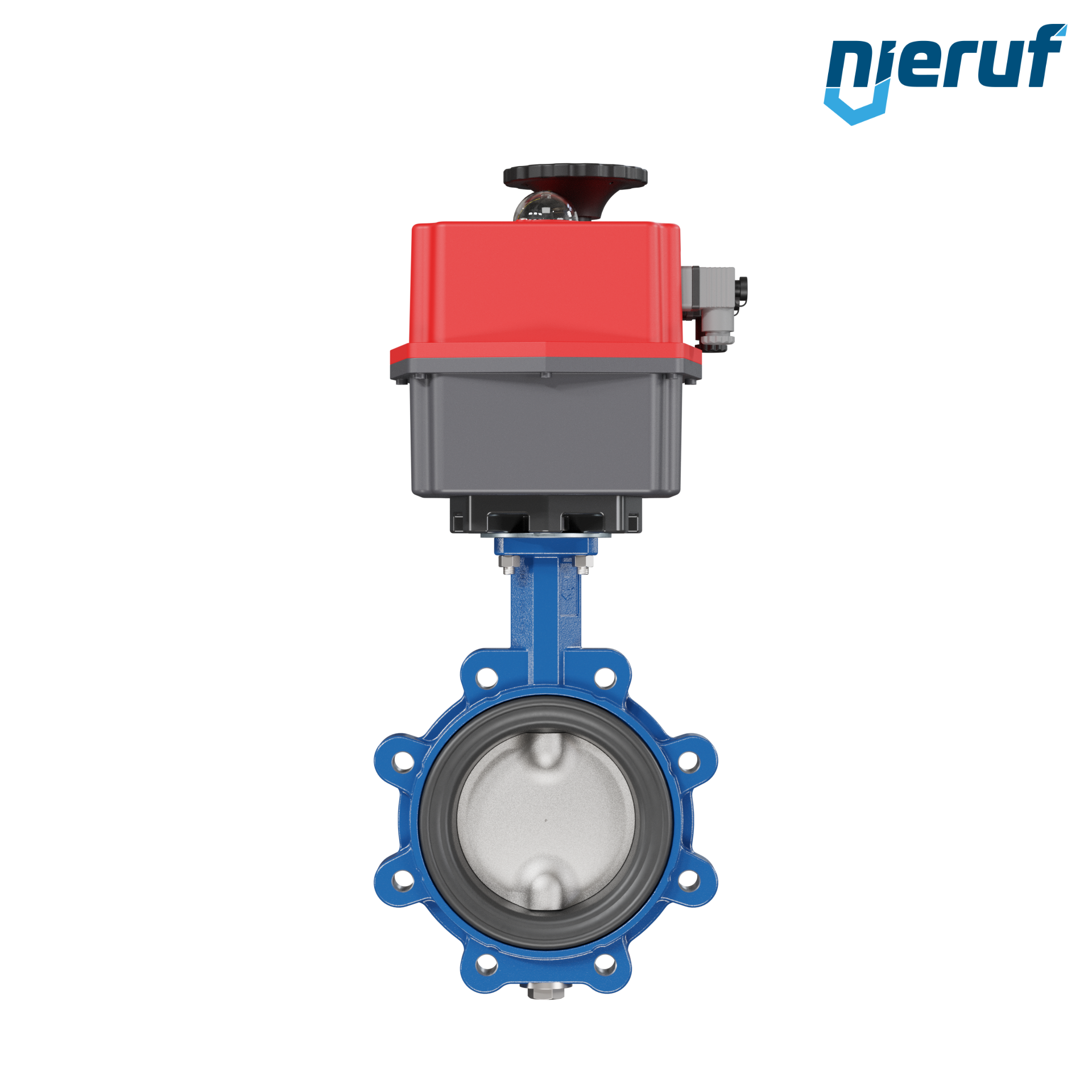 Butterfly valve DN 125 Lug type electric actuator 24-240V FPM