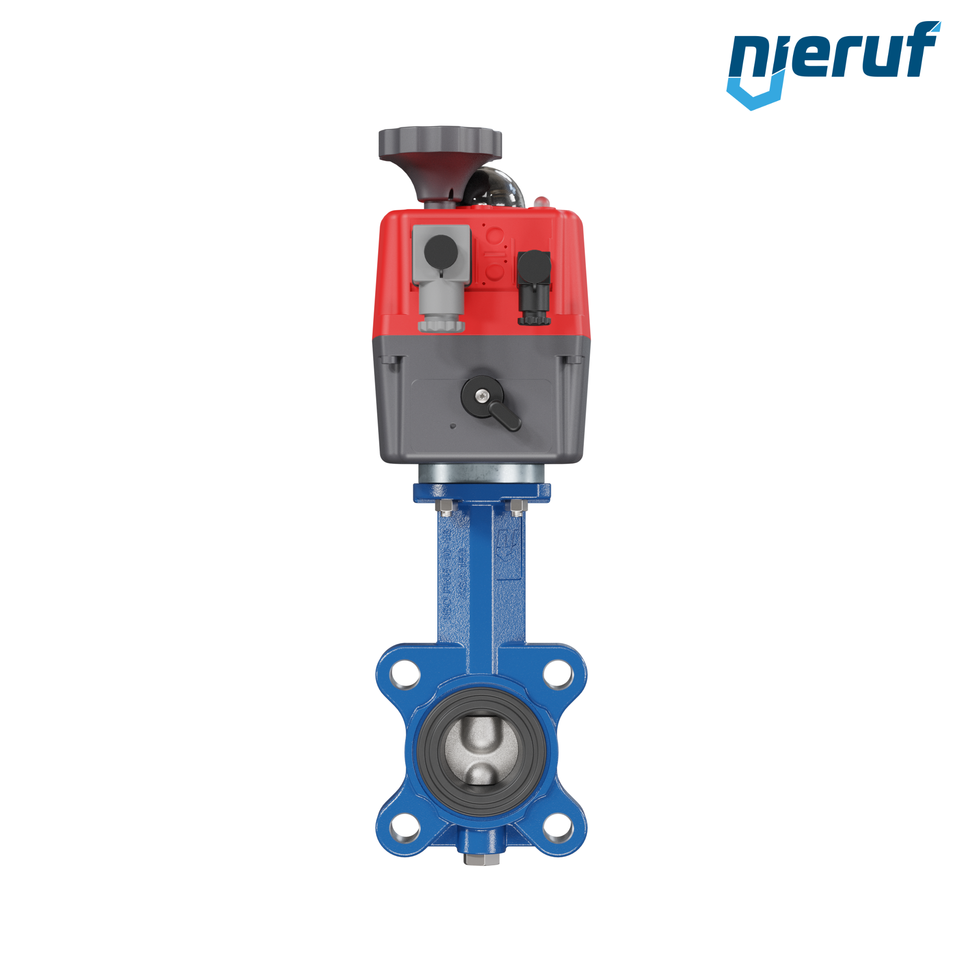 Butterfly valve DN 40 Lug type electric actuator 24-240V DVGW drinking water