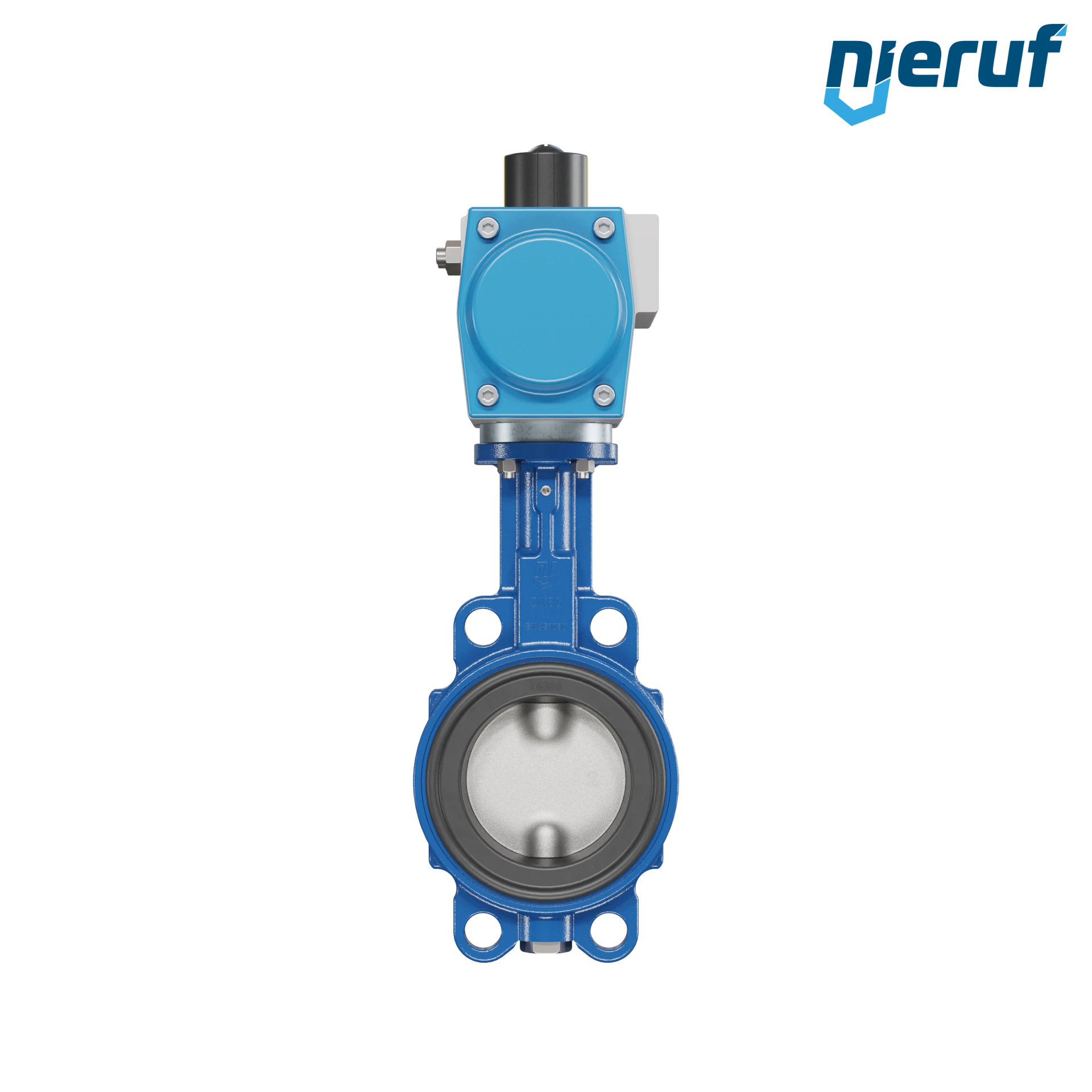 Butterfly valve DN 80 AK01 EPDM DVGW drinking water, WRAS, ACS, W270 pneumatic actuator double acting