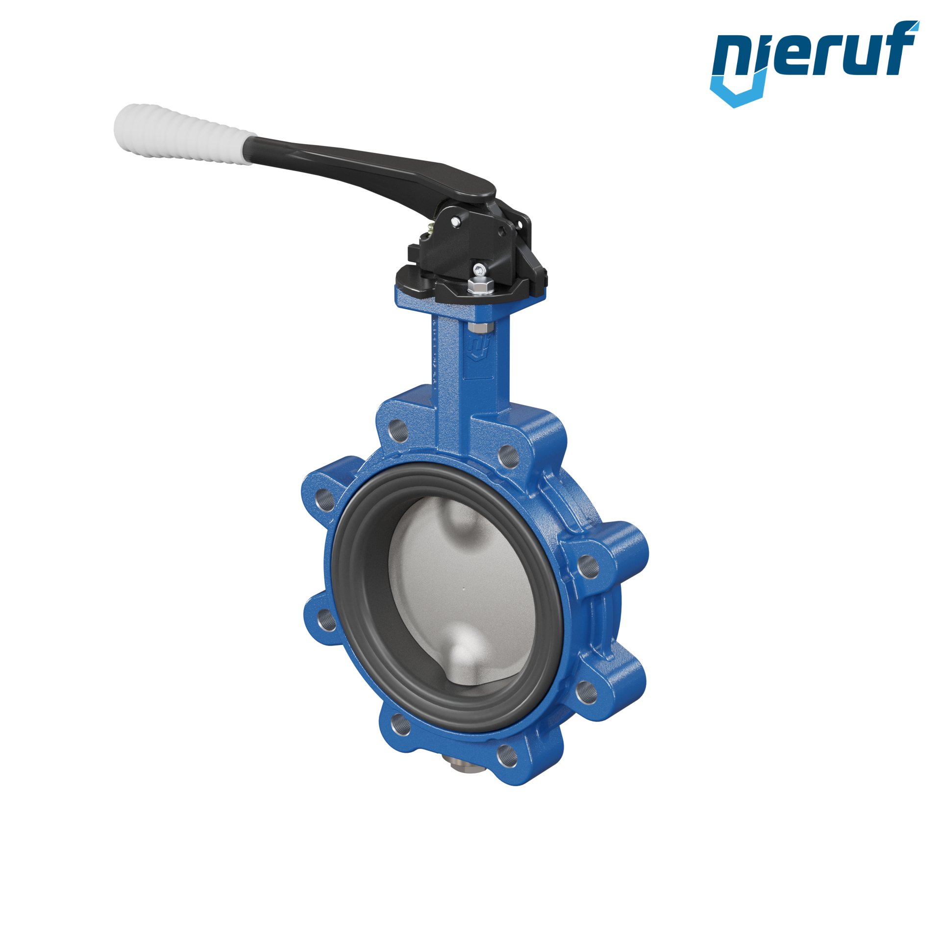 Butterfly valve AK02 DN 125 PN10-PN16 FPM