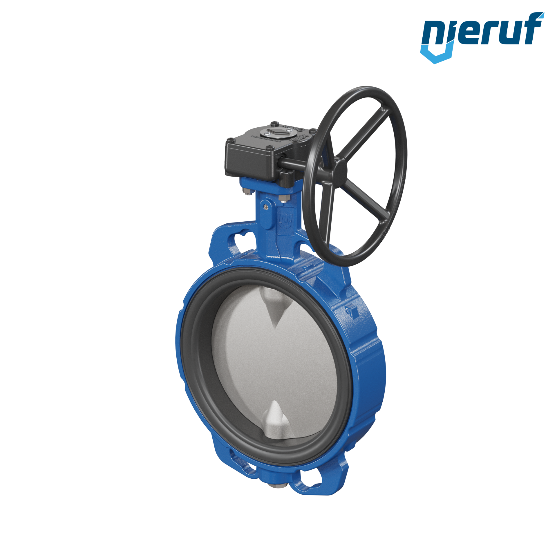 Butterfly valve AK01 DN 200 PN6-PN10-PN16 & ANSI150 DVGW-gas Worm gear