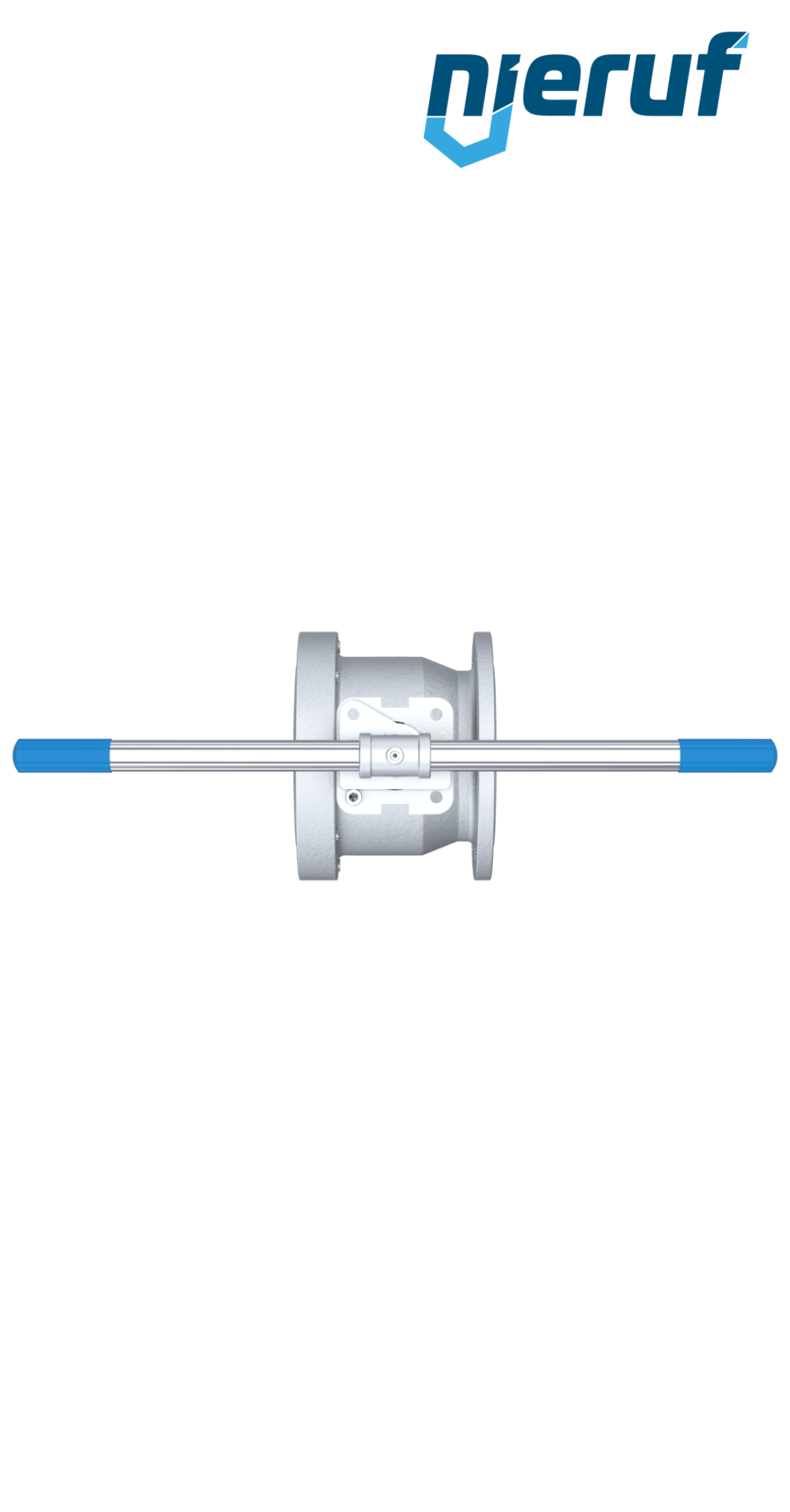 Compact ball valve DN150 PN16 FK04 stainless steel 1.4408