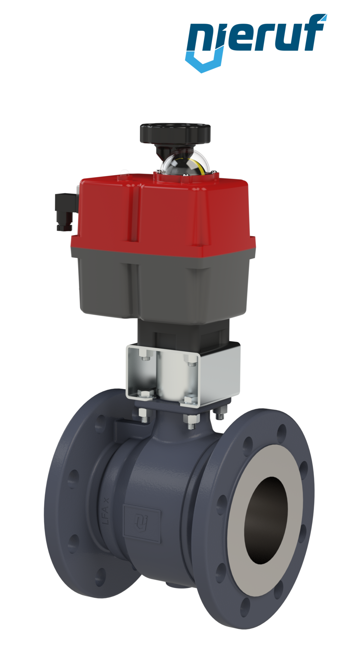 automatic-flange ball valve DN80 - 3" inch EK04 110-240V