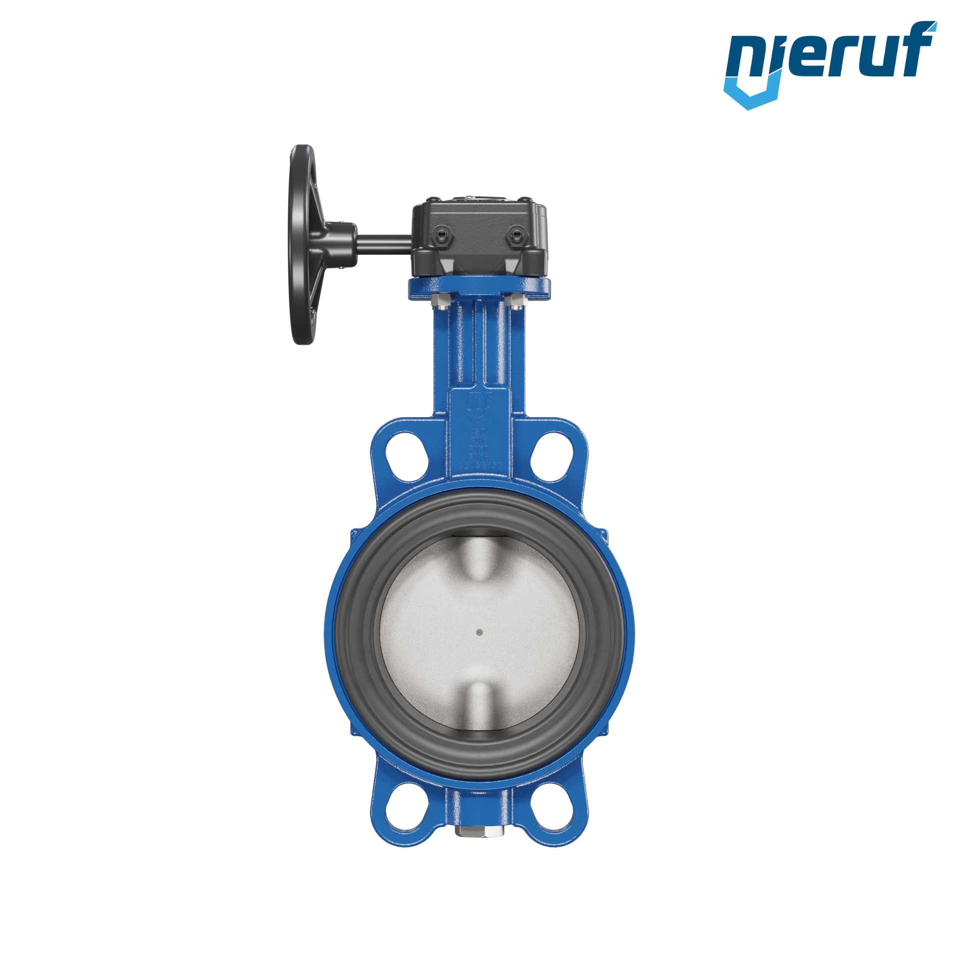 Butterfly valve DN 100 PN6-PN10-PN16 & ANSI150 AK01 FPM Worm gear