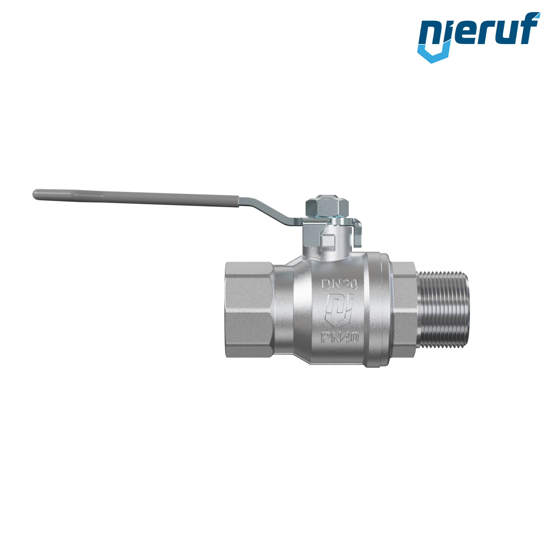 ball valve made of brass DN20 - 3/4" inch GK02 female thread