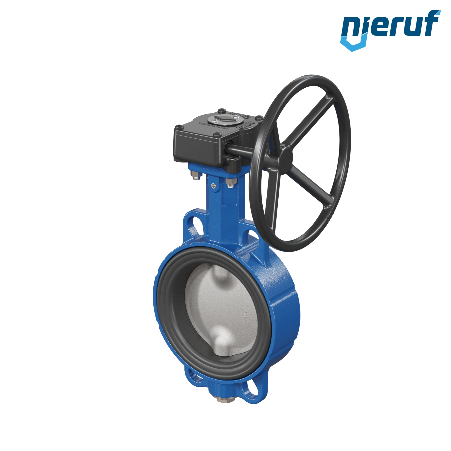 Butterfly valve AK01 DN 125 PN6-PN10-PN16 & ANSI150 DVGW-gas Worm gear