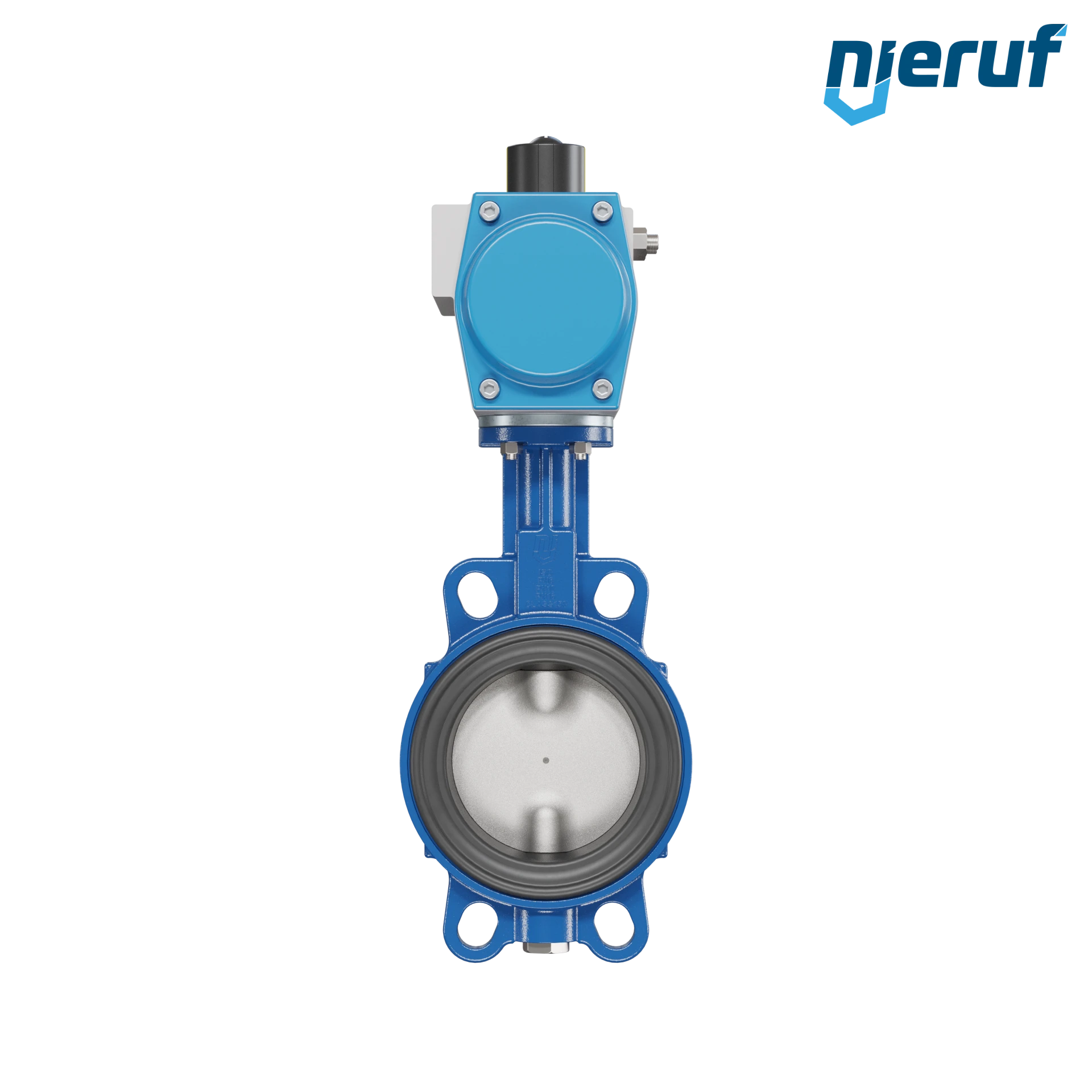 Butterfly valve DN 100 AK01 FPM pneumatic actuator double acting