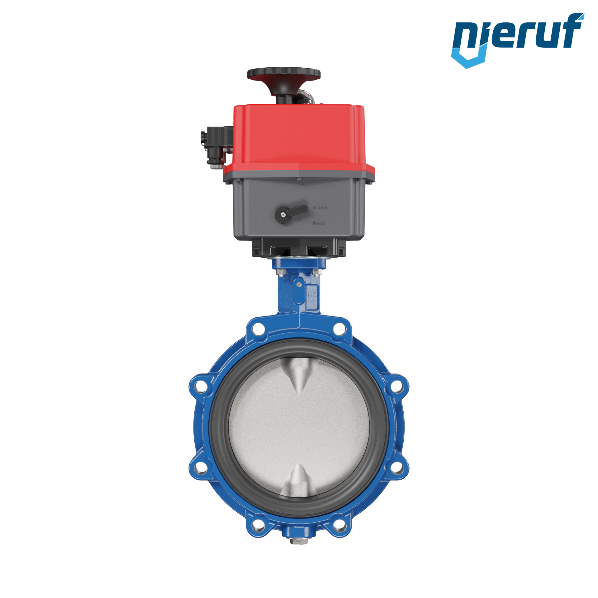 Butterfly valve DN 200 Lug type electric actuator 24-240V DVGW drinking water