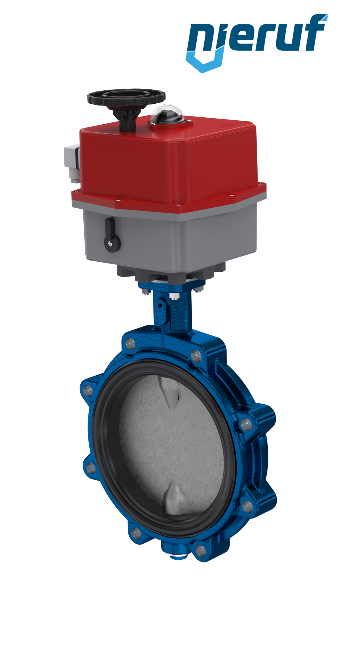 Butterfly valve DN 150 Lug type electric actuator 24-240V DVGW drinking water