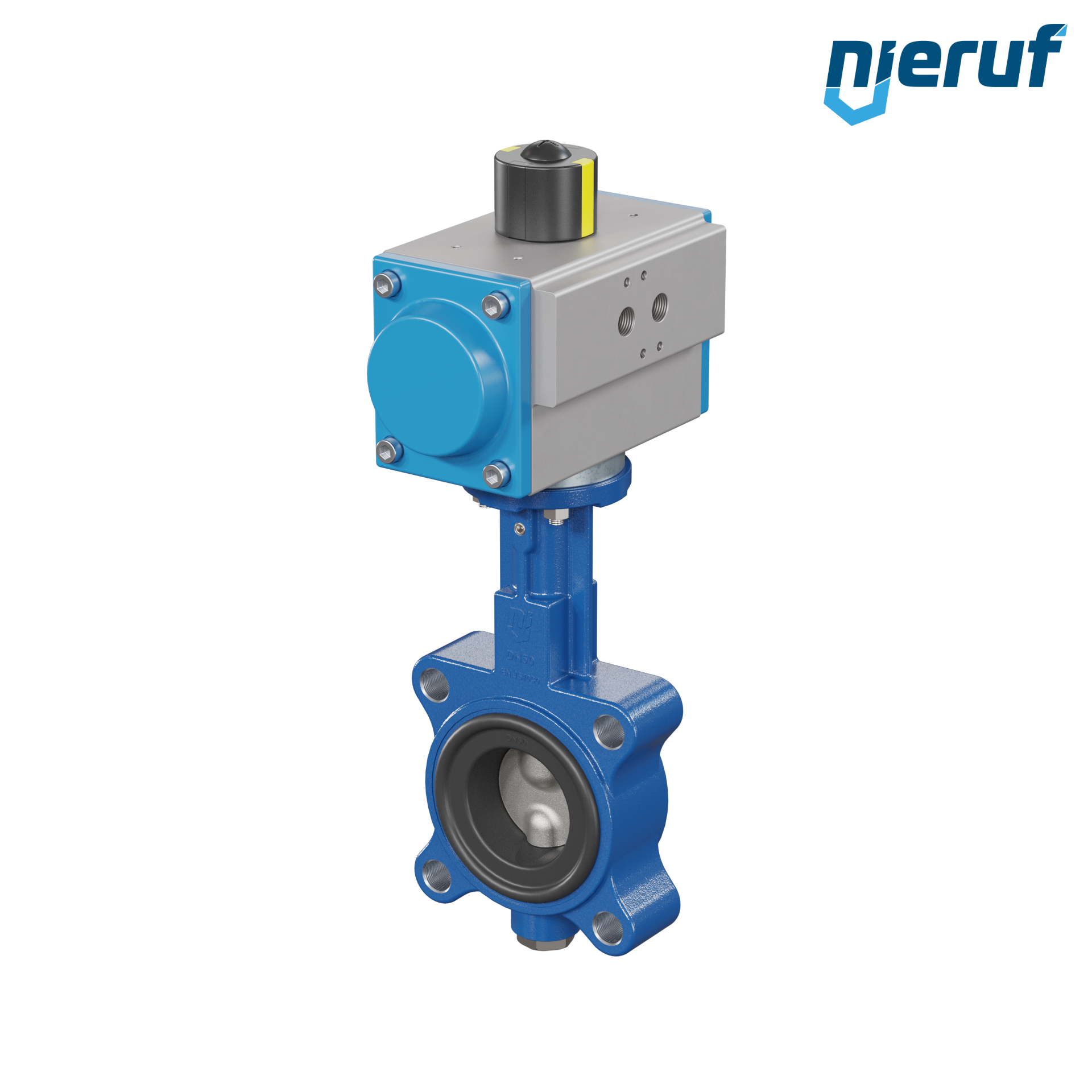 Butterfly valve DN 50 AK02 FPM pneumatic actuator double acting