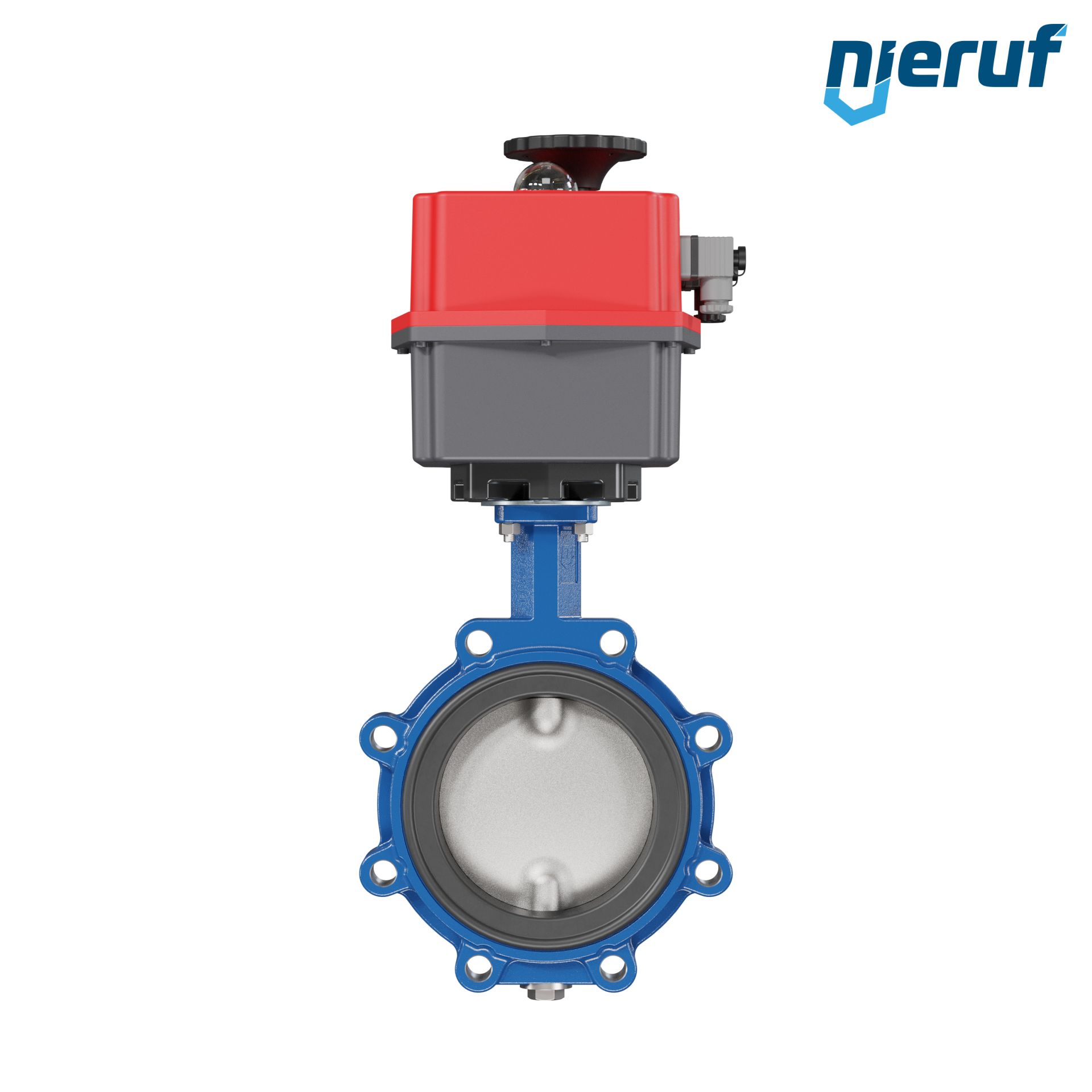 Butterfly valve DN 150 Lug type electric actuator 24-240V FPM