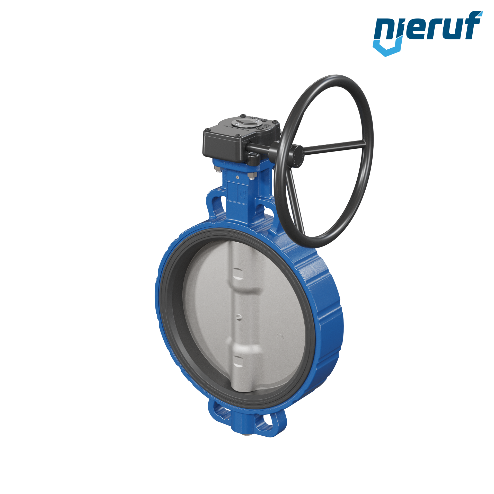 Butterfly valve AK01 DN 300  PN6-PN10-PN16 & ANSI150 DVGW-gas Worm gear