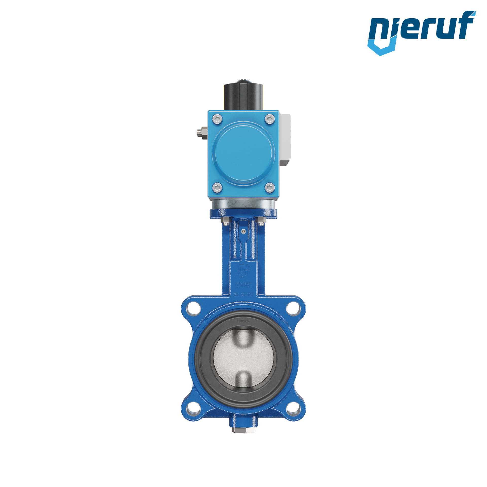 Butterfly valve DN 65 AK02 FPM pneumatic actuator double acting