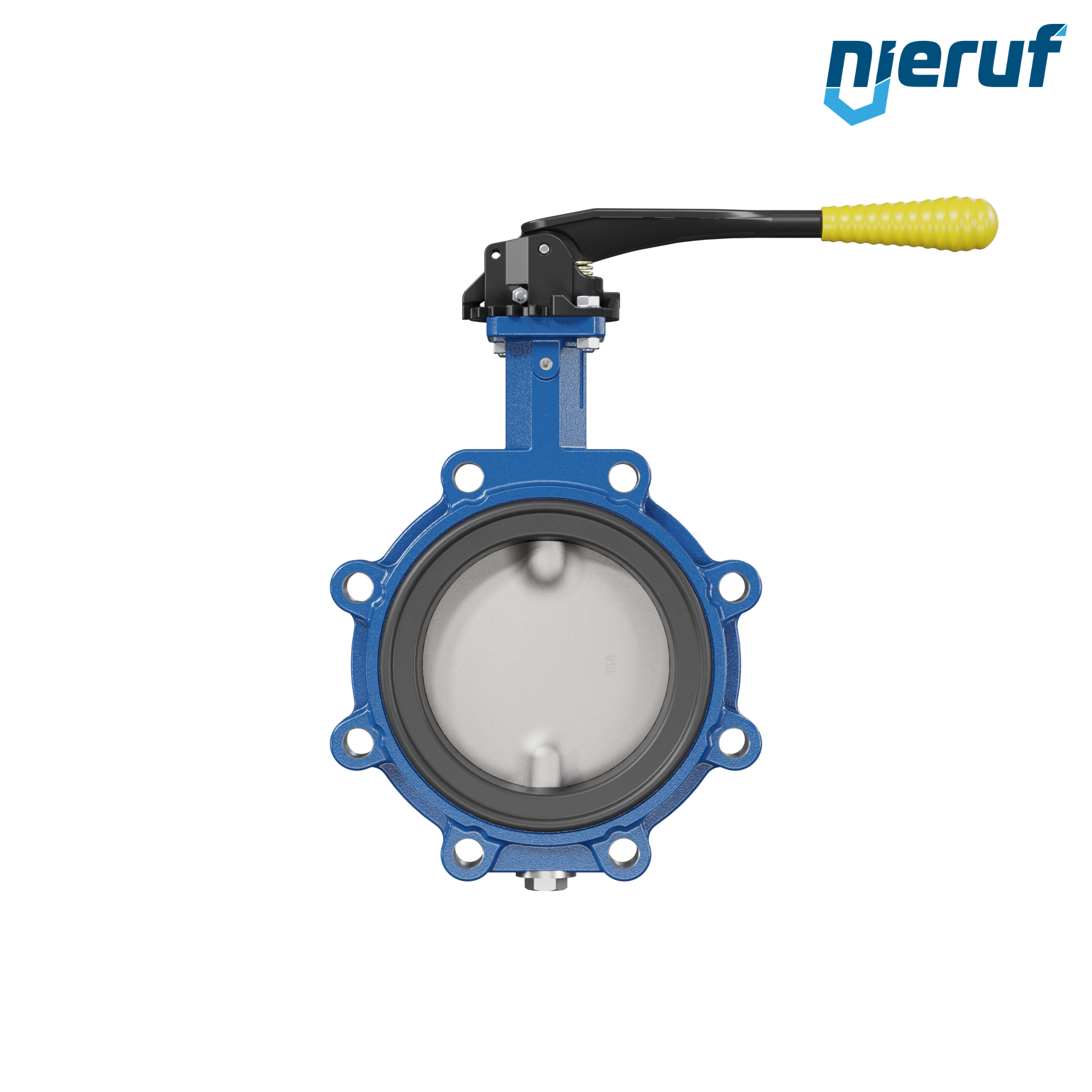 Butterfly valve AK02 DN 150 PN10-PN16 DVGW-gas